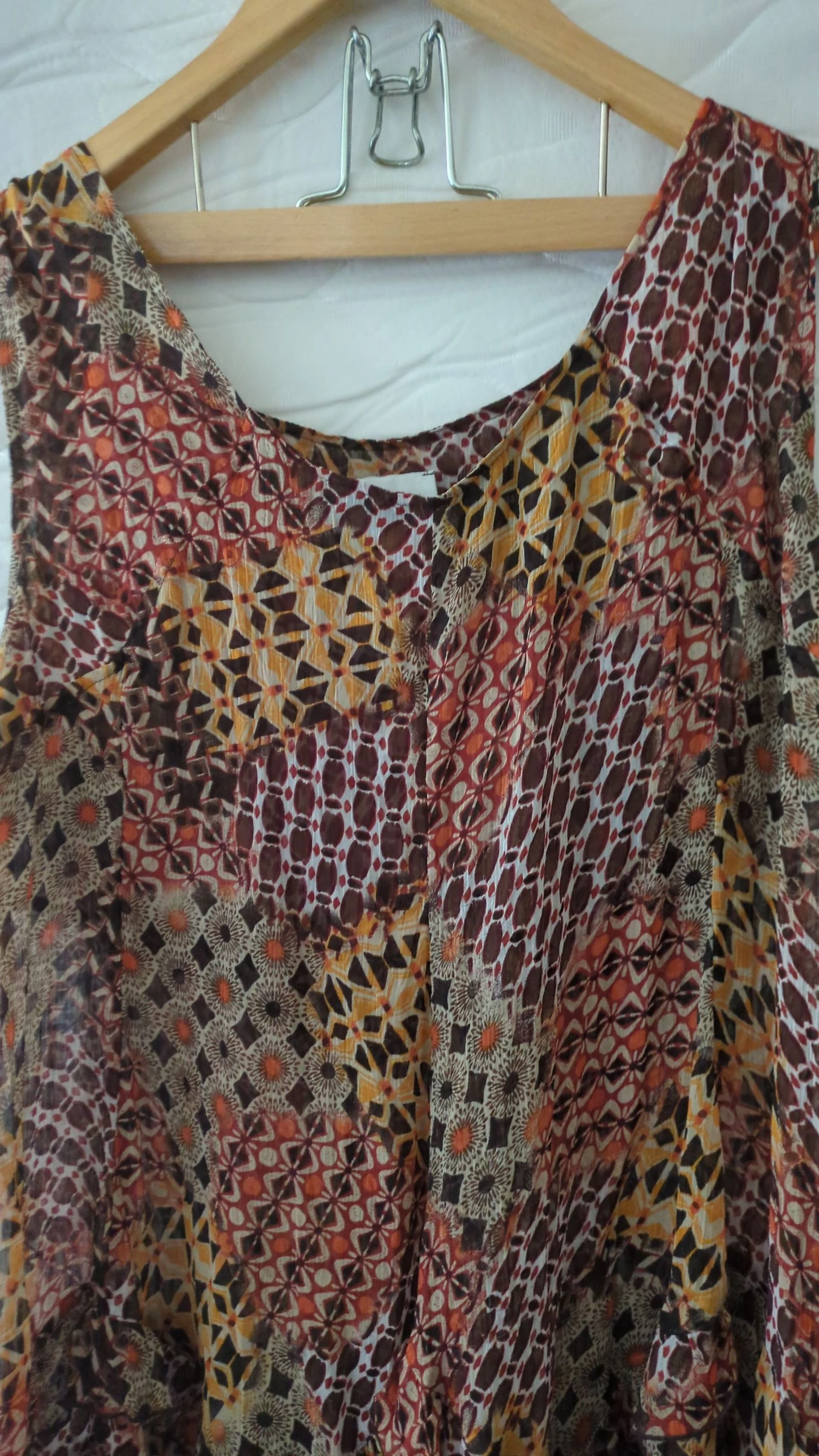 Vestido curto ou túnica feminina verão tamanho 48 diane laupy – photo 2